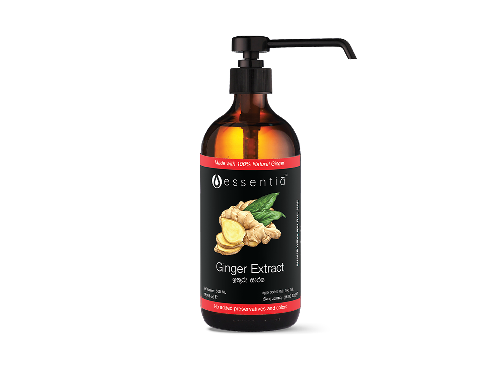 Liquid Ginger Extract 500ml